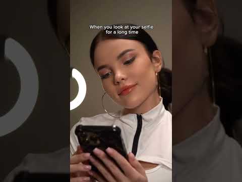 And end up deleting the selfie immediately