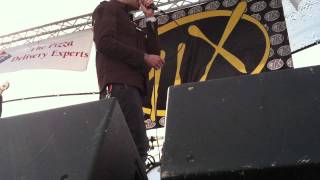 New Found Glory soundchecking Memories and Battle Scars