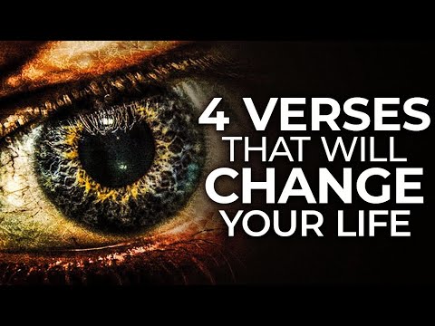 4 BIBLE VERSES that CHANGED My Whole LIFE | 4 POWERFUL VERSES
