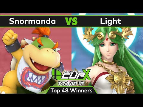 Calyptus Cup X - Powwer Up | TKA Snormanda (Bowser Jr.) vs myR Light (Palutena) | Top 48 WR 1