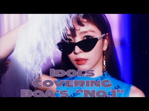 K-pop idols covering BoA's "no. 1"