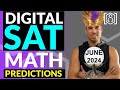 JUNE Digital SAT Math PREDICTIONS! Huzefa predicts what to expect on the math for June 2024 SAT!
