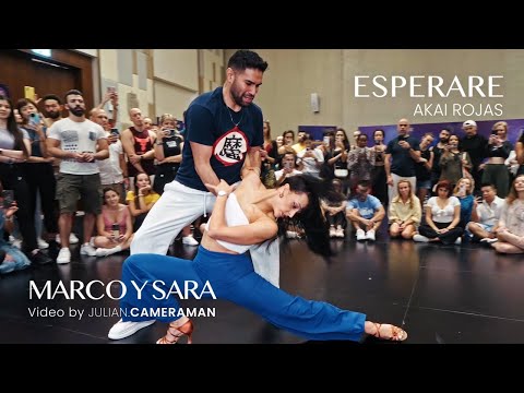 Marco y Sara 💎 | ESPERARE - AKAI ROJAS | Bachata 💛