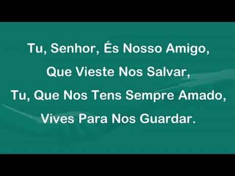 538  Tu, Senhor, És Nosso Amigo Harpa Cristã com legenda