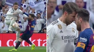 РАМОС и МЕССИ сцепились прямо на ПОЛЕ. Реал - Барселона