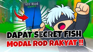 GET A SECRET FISH IMMEDIATELY!! THIS ROD IS AWESOME!! Fish It