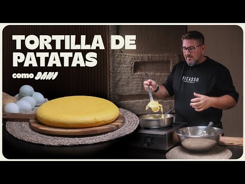 Receta de TORTILLA DE PATATAS PERFECTA Y JUGOSA Como Dani