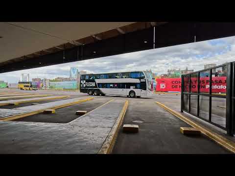 ⚪⚫/🟡⚫ FLECHA Y CRUCERO EN RETIRO by @PiRRInautaMOTOVLOG #transportefederal #crucero #flechabus