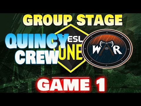 QUINCY CREW VS WIND AND RAIN GAME 1 ESL One Hamburg 2019 Dota2