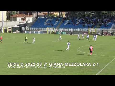 Serie D 2022/23 - 3ª GIANA-Mezzolara 2-1
