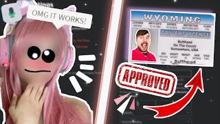 I USED A FAKE ID TO GET ROBLOX VC (DOES IT WORK!)