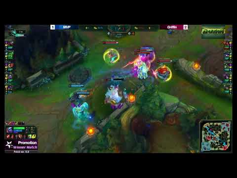 [LOL 2018 LCK Summer Promotion Elimination Winner Match] MVP vs Griffin - Game 4