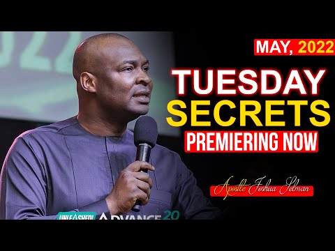 TUESDAY SECRETS, 10th MAY 2022 | APOSTLE JOSHUA SELMAN | Commanding Your Morning