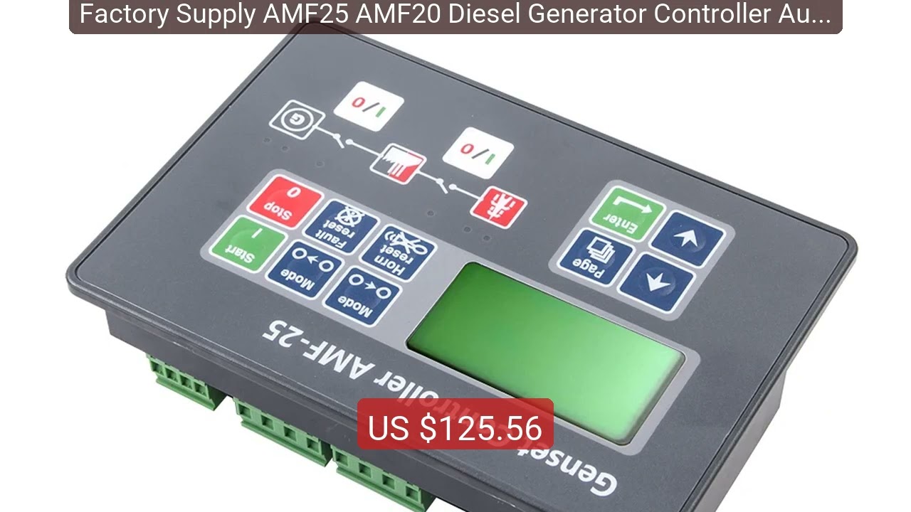 Factory Supply AMF25 AMF20 Diesel Generator Controller Auto St... — Hot Deal 2026 | Limited Offer!