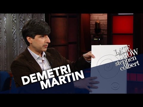 Demetri Martin Shares His Early Comedy Drawings