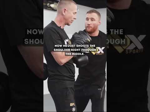 Justin Gaethje Feint Technique – Coach Breakdown #mma #ufc #justingaethje #boxing #shorts