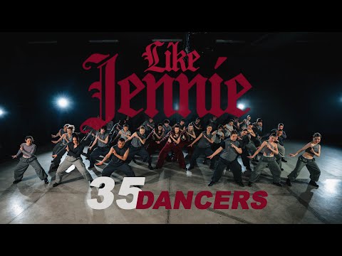 [K-POP PERFOMANCE/ MV] JENNIE (제니) - 'like JENNIE' (35 dancers) | Dance cover by UP:NEXT