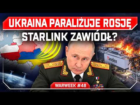 ROSJA W PANICE! KIJÓW UDERZA W KLUCZOWĄ INFRASTRUKTURĘ, Waszyngton ODWRACA SIĘ od Ukrainy WARWEEK#48