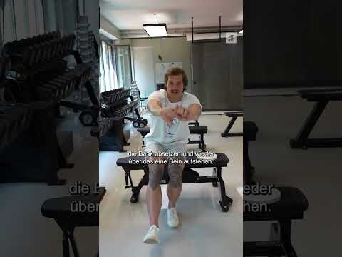 Pistol Box Squats die jeder in sein Training einbauen kann!