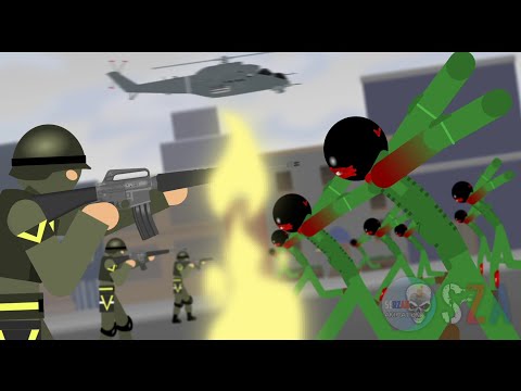 ZOMBIE SYRINGE Part. 3 | V Trooper Deployed | Stick Nodes Zombie