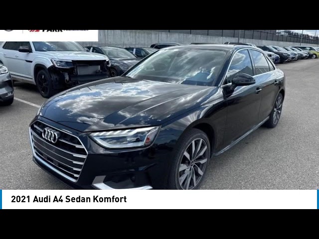 2021 Audi A4 Sedan Komfort | HEATED SEATS AND STEERING in Cars & Trucks in Strathcona County
