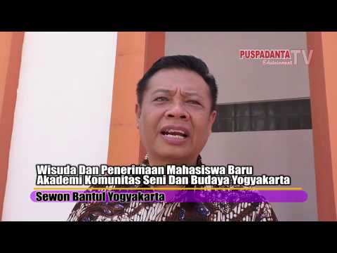 Wisuda Dan Penerimaan Mahasiswa Baru Akademi Komunitas Seni Dan Budaya Yogyakart