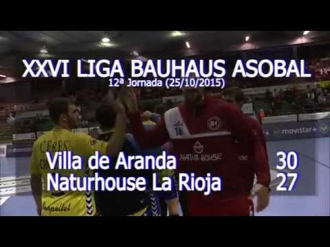 LIGA BAUHAUS ASOBAL J12 Villa de aranda - Natuhouse La Rioja 30 -27