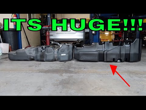 S&B MASSIVE FUEL TANK INSTALL!!!