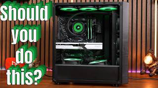 Should you front mount your all in one CPU cooler?