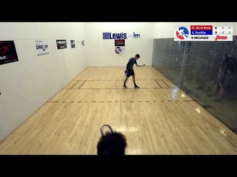 42nd Lewis Drug Pro/Am: Singles Final: Daniel De La Rosa vs. Eduardo "Lalo" Portillo