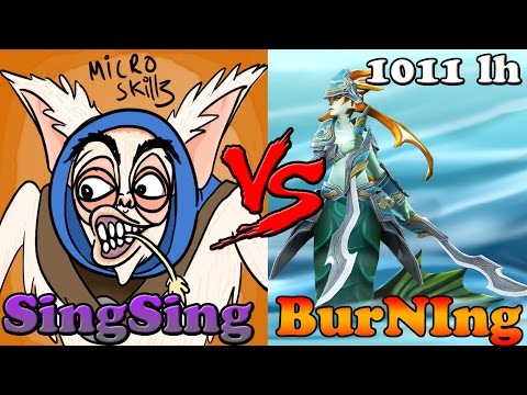 Dota 2 - Epic Highlights! Team DK vs Cloud 9 - Burning Naga Vs Singsing Meepo - #TI4!