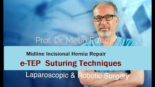 Miniaturka - e-TEP . Suturing Techniques. Metin Ertem MD.FACS.