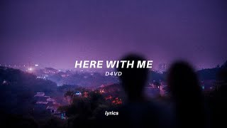 i don&#39;t care how long it takes (Lyrics) tiktok version | D4vd - Here With Me