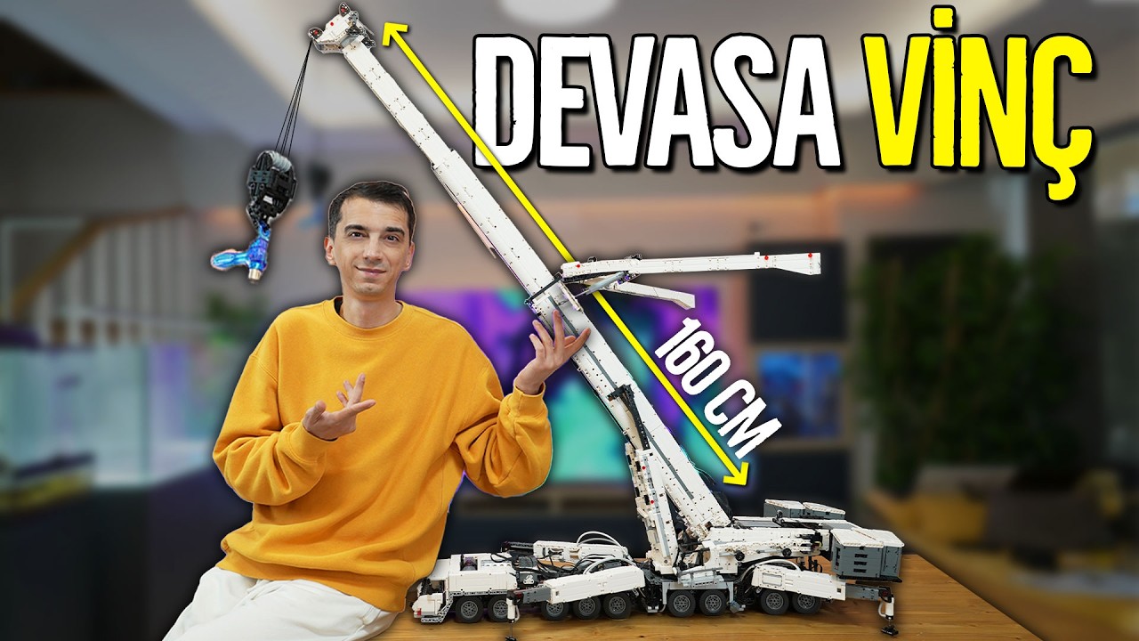 Dünyanın En Gelişmiş Model Vincini Yaptım!