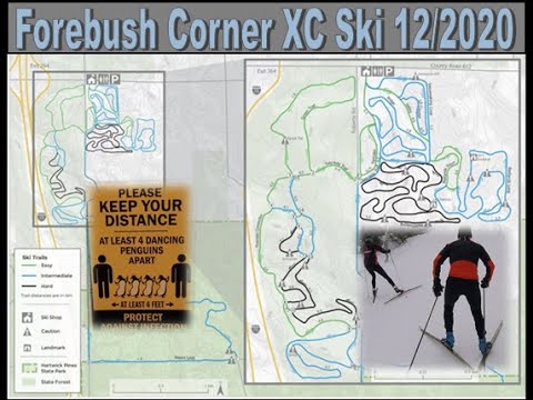 Forebush Corner Ski - Snowmaking loop