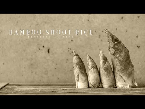 [No Music] How to make Bamboo Shoot Rice