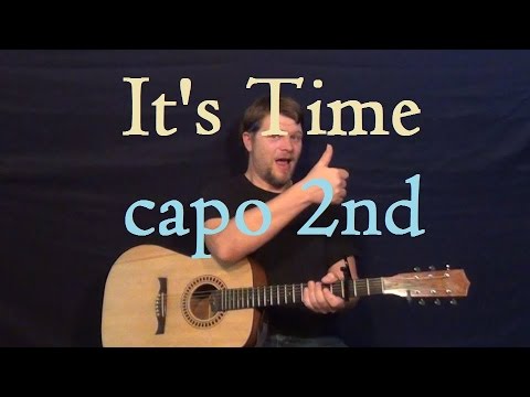 It's Time (Imagine Dragons) Easy Guitar Lesson How to Play Tutorial Easy Strum Chords