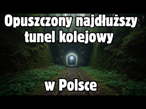 The longest abandoned railway tunnel in Poland. The tunnel under the small town of Wołowiec #RIESE