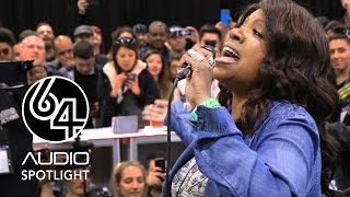 64 Audio Artist Gloria Gaynor at NAMM 2017