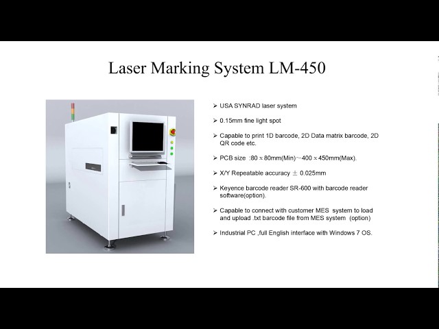 Laser Marking Machine LM-450 Video