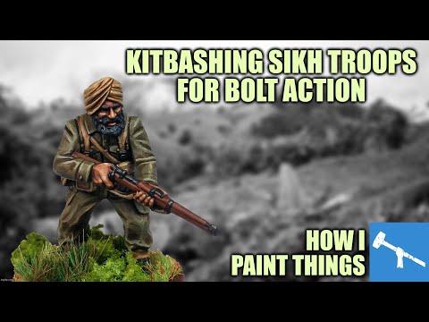 Painting General Slim's 'Forgotten Army' - Sikh Troops in Burma [How I Paint Things]