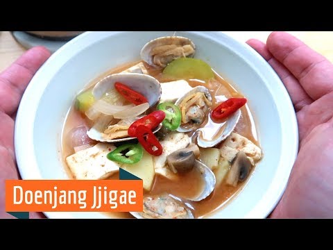 Making Classic Doenjang Jjigae