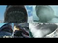 Megalodon The Frenzy 2023 Megalodon Mega Shark Screen Time