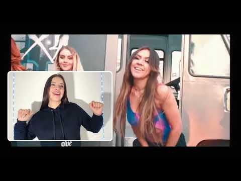 COLOMBIANA REACCIONA A Santa Fe Klan, MC Davo - Callejera (Video Oficial)