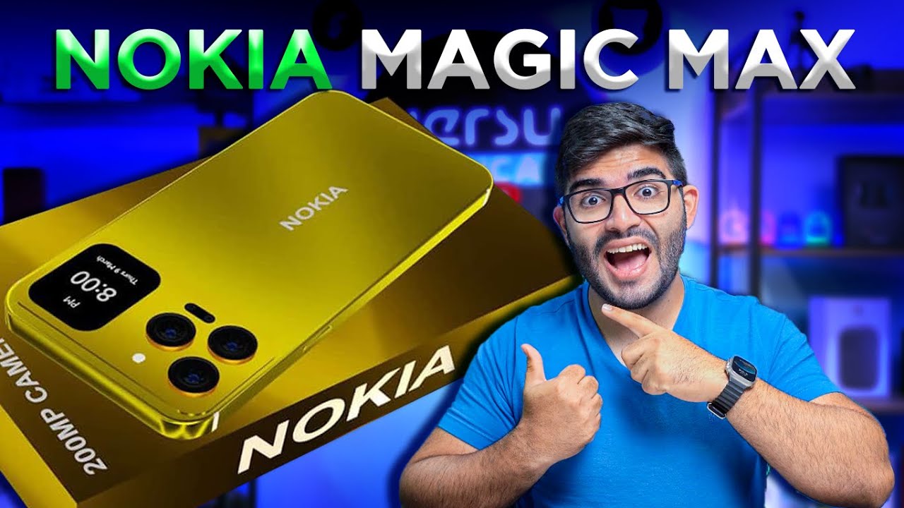 EITA! O novo TOP de Linha da NOKIA? Magic Max promete ser INCRÍVEL e diferente de TODOS 😱