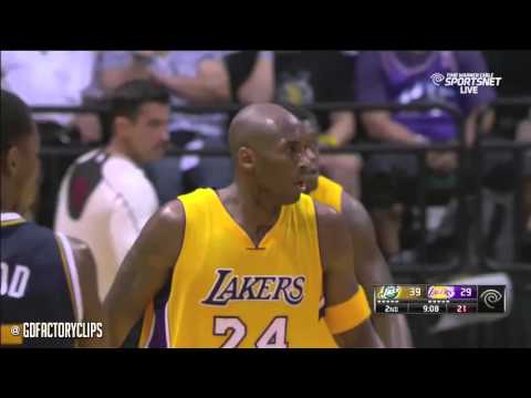 Kobe Bryant 13 points vs Jazz (Full Highlights) (10/06/15)