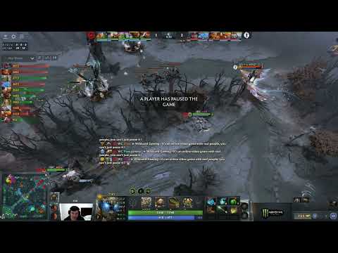 This is how Wildcard Gaming reacts to pauses.(EG vs Wildcard Gaming)