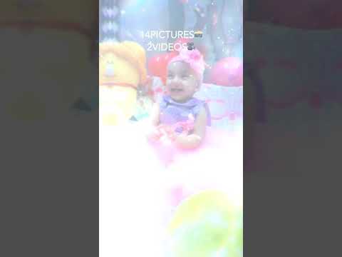 navisha all first birthday pics🥰🥰