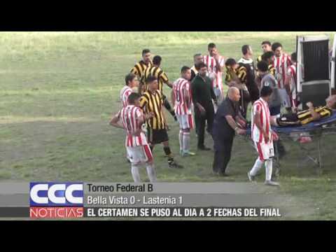 Torneo Federal B   Bella Vista 0   Lastenia 1