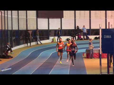 400m – Finale 2 – ESM – Championnat Regionaux 20/01/2018 – Eaubonne